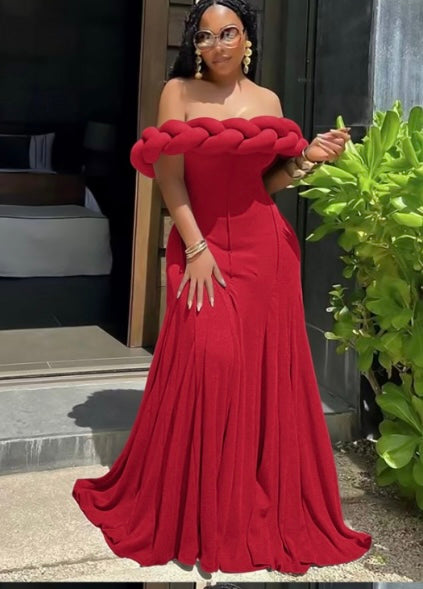 BOHO CROCHET CHRISTMAS DRESS