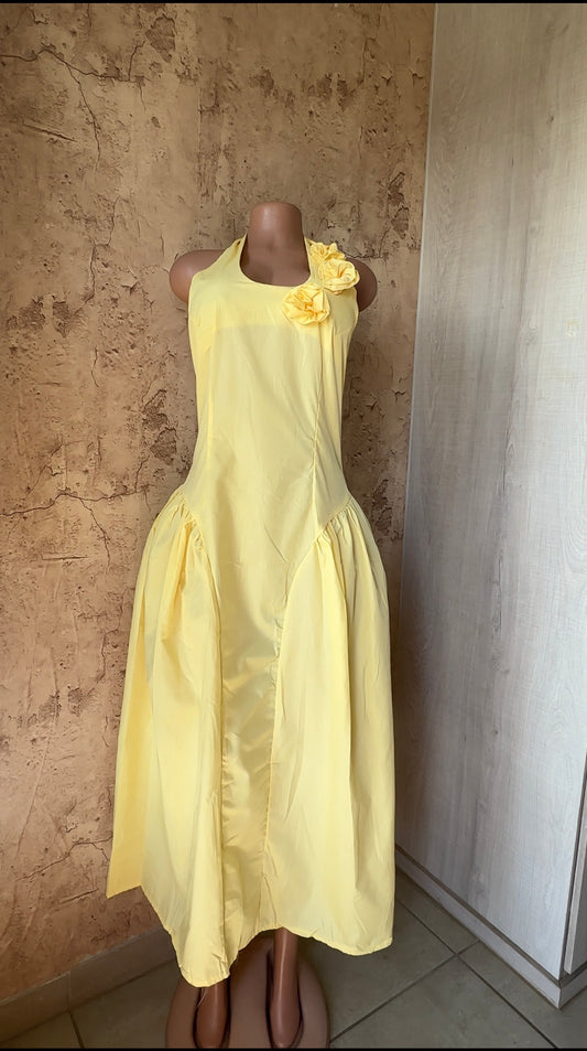Butter Yellow Dress